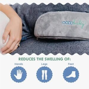 Gray Leg Elevation Pillow